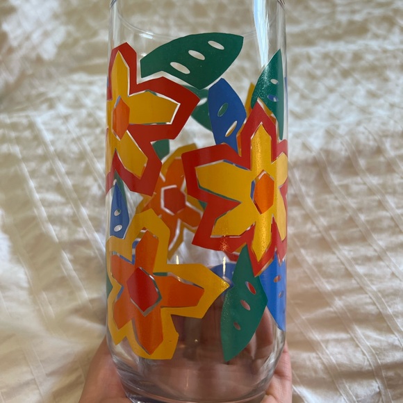 Libbey vintage tropical glasses- SET OF 4 - Picture 3 of 7